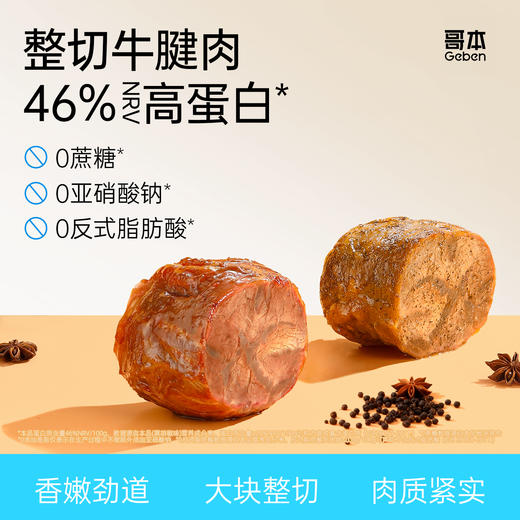 哥本™整切牛腱肉（45g/袋）（原味/黑胡椒味） 商品图0