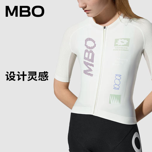 MBO Frontier女子春夏潮流时尚 吸湿速干透气短袖骑行服 C316 (经销商专拍链接，非经销商拍单不发货) 商品图2