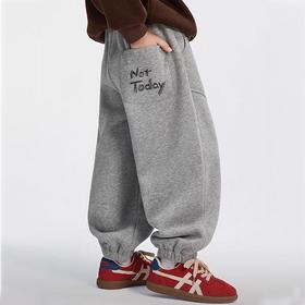 胖童裤子时髦加肥加大男童青少年运动裤2026新款中大童洋气潮流装120-170