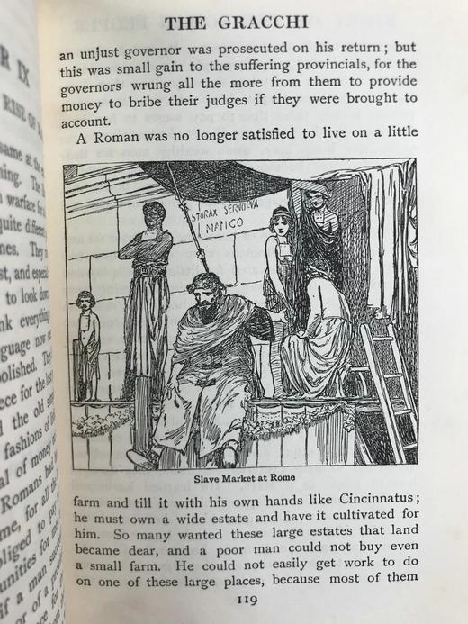 1914年 罗马人的故事 数十幅插图 全真皮精装35开 商品图9