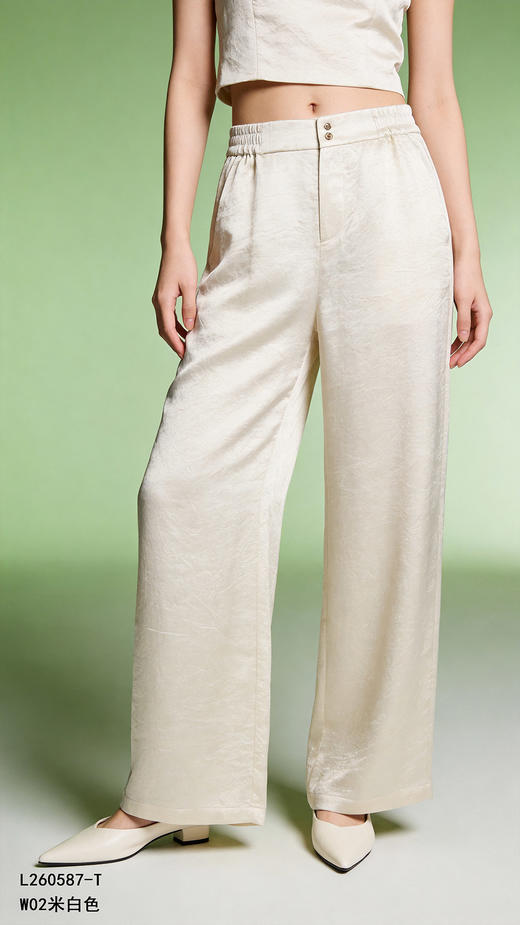 L260587-T醋酸休闲裤 商品图10