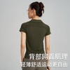 【路路精选】夏季新款健身高弹速干衣跑步运动美体修身轻薄透气紧身运动T恤女 商品缩略图3