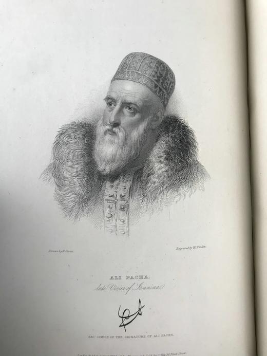 1835年 芬登版画集：拜伦生平与作品（全3卷） 百余幅版画插图 全真皮精装18开 商品图14