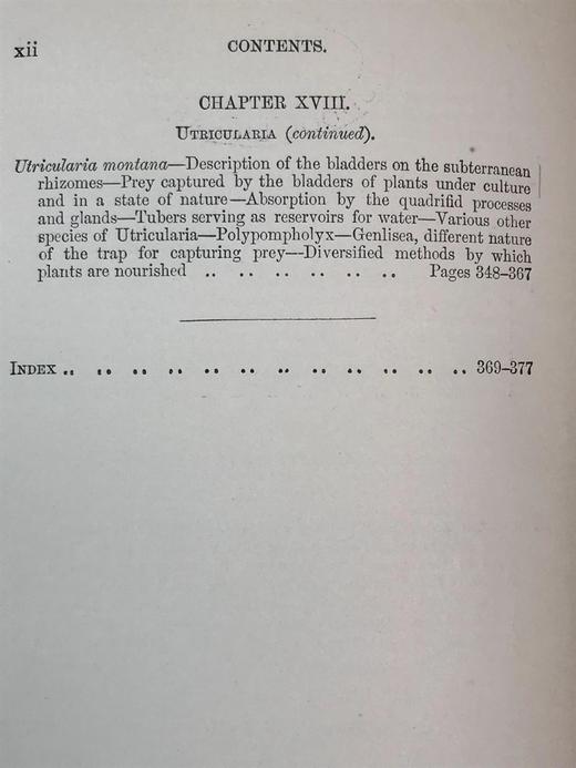 1908年 达尔文《食虫植物》配有插图 漆布精装32开 商品图5