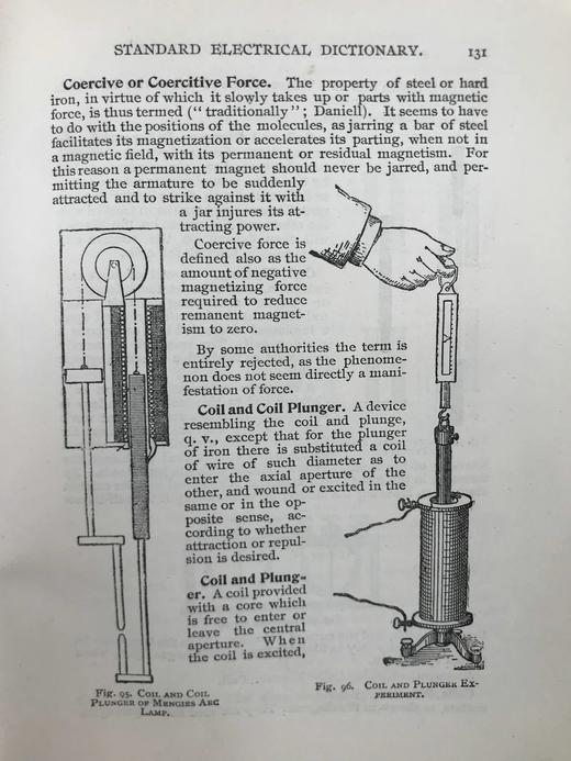 1894年 电气工程百科辞典 数百幅版画插图 漆布精装32开 商品图9