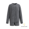 MAISON COVET 纯山羊绒圆领上衣/中裤套装 商品缩略图0