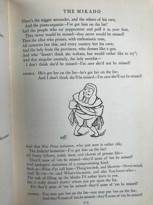 1932年 威廉·施文克·吉尔伯特作品集 作者亲绘大量插图 漆布精装32开 商品图7