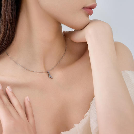 双线V字项链BXS-024 商品图2