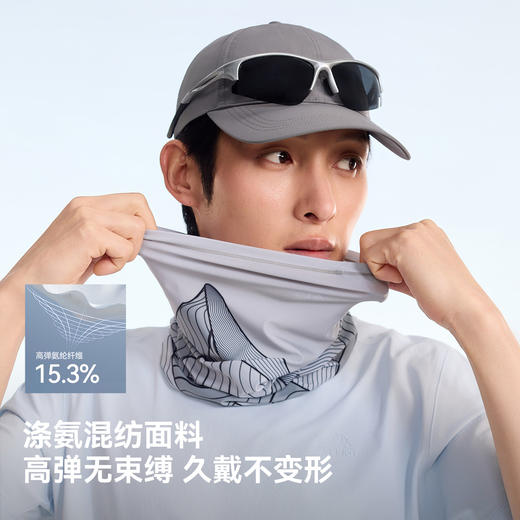 伯希和户外魔术头巾春季登山防护围脖徒步防晒休闲百搭挂耳面罩男 商品图4