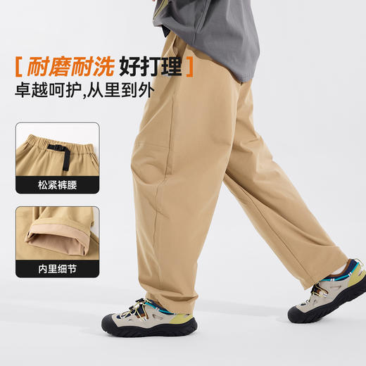 【耐磨】bluem男童裤子春装儿童长裤春季新款男孩裤子大童休闲裤Z6AKZ190 商品图2