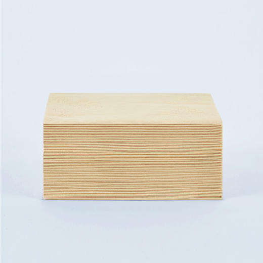 【竹浆本色】柚家 本色抽纸（家庭装） 30包/箱 柔韧厚实湿水不易破 商品图2