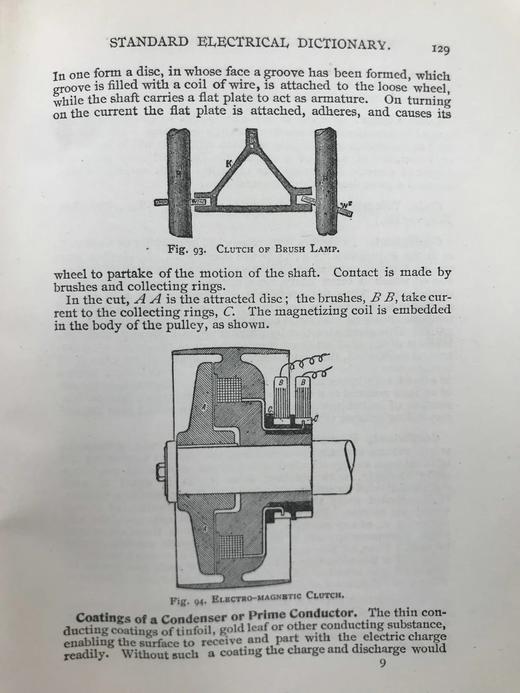 1894年 电气工程百科辞典 数百幅版画插图 漆布精装32开 商品图10