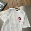 点此购买 克罗心春夏季男女款背后重工刺绣贴布立体短袖T恤 md 340707 商品缩略图4