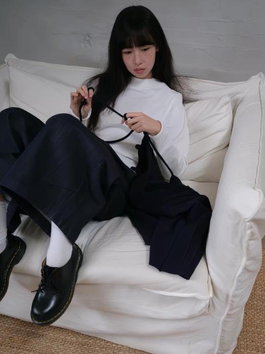 步履不停/6A16106C/半高领花边长袖T 商品图4