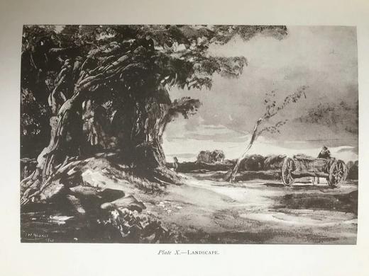 限量400册 1904年 约翰·罗德斯画集 19幅插图 漆布精装16开 商品图8