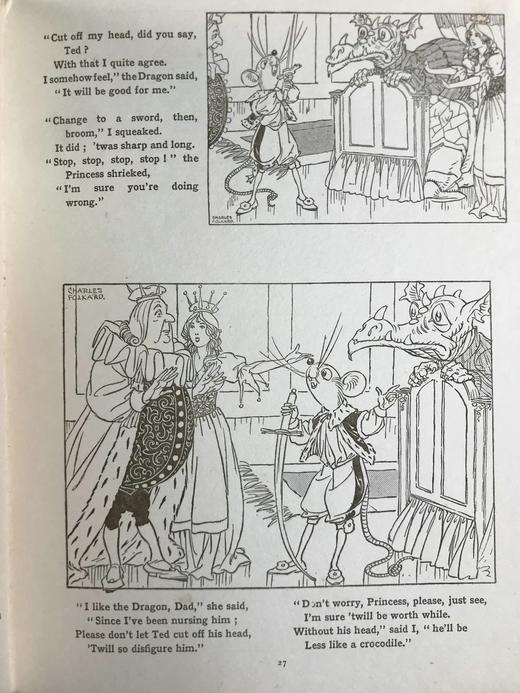 约20世纪早期 福卡德绘本童书《泰迪尾巴的童话故事》  配大量插图 平装16开 商品图6