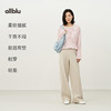 【春Vol.4】allblu女装“轻盈而有型”26春夏【强捻爽棉】女士编织长袖T恤ZY 商品缩略图2