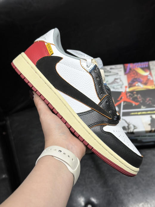 秋冬特惠💰430 公司级 Air Jordan 1 Low 防滑 低帮 倒钩联名款 商品图3