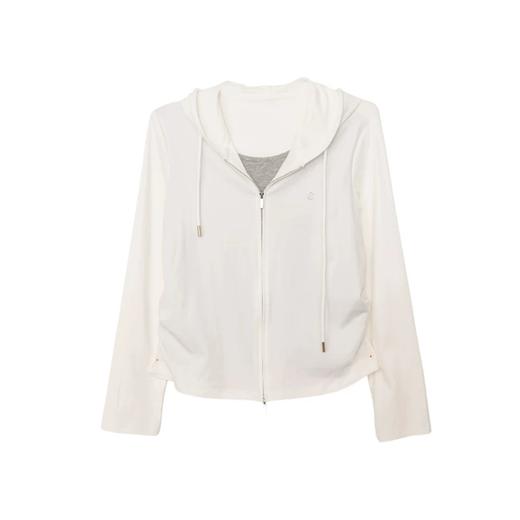 【门店同款】ENJOY春季“柔权主义”假两件连帽上衣 169259780 商品图4