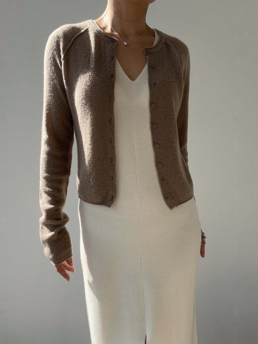 FREY｜KT073 PORTO knit dress [ 白 ] 商品图2