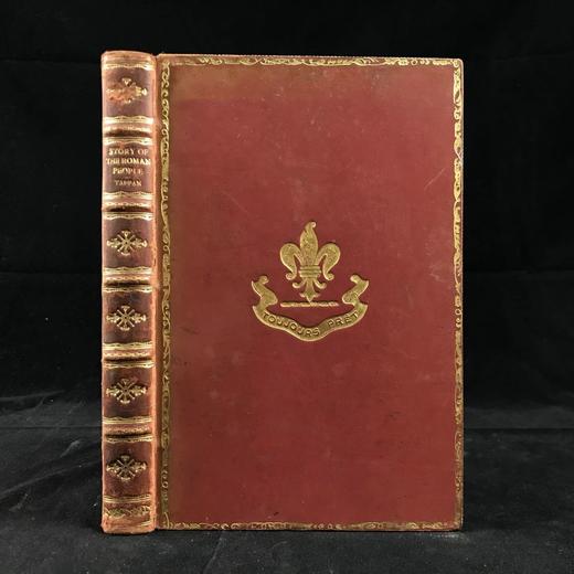 1914年 罗马人的故事 数十幅插图 全真皮精装35开 商品图0