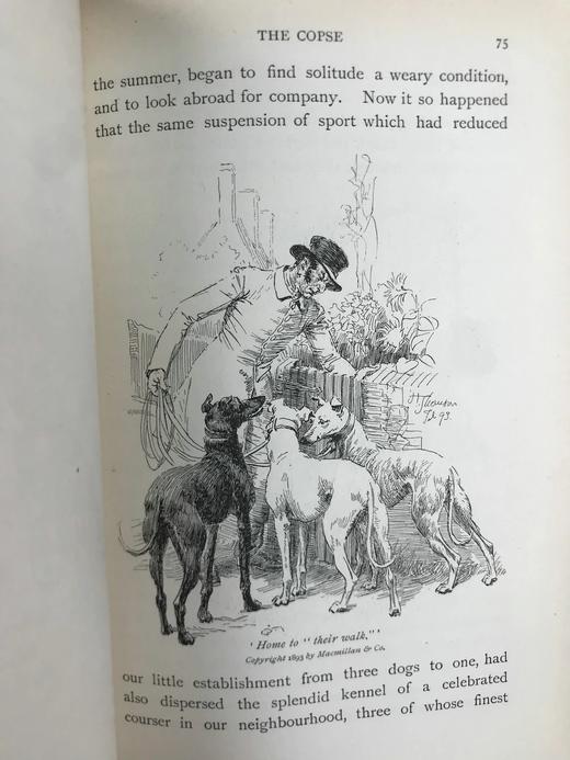 1893年 玛丽·米特福德《我们的村庄》 休·汤姆森100幅插图 漆布精装32开 商品图11