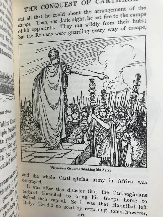 1914年 罗马人的故事 数十幅插图 全真皮精装35开 商品图11