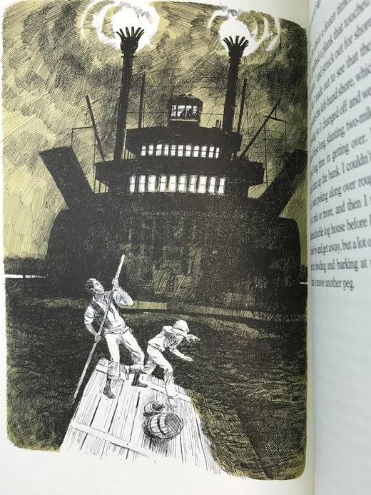 限量版！马克・吐温《哈克贝利・费恩历险记》 配插图 富兰克林图书馆豪华皮装本 商品图10