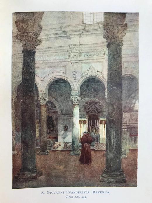 1914年 大教堂的秘密 4幅彩色11幅黑白插图 漆布精装32开 商品图7