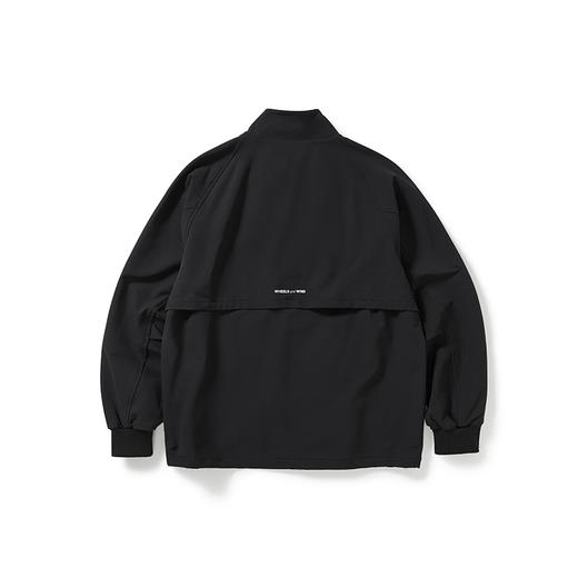WHEELS and WIND 男女中性款机能性透气防泼水哈灵顿夹克外套 商品图4