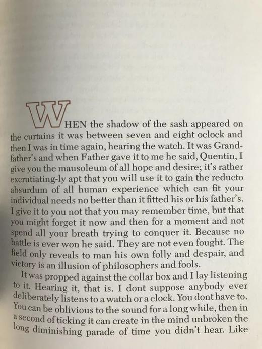 福克纳《喧哗与骚动》 约6幅插图 精装大32开 商品图11