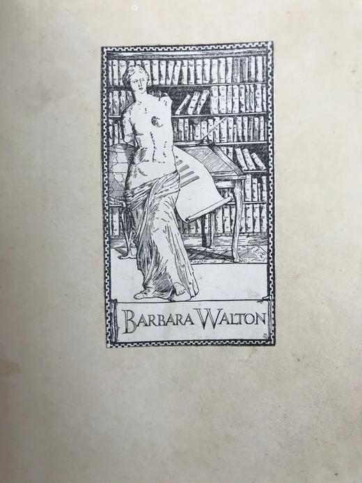 含藏书票！1922年 北欧神话 数十幅插图 漆布精装大32开 商品图2