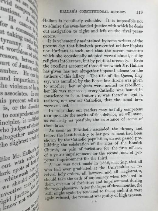 1848年 麦考莱勋爵《评论与历史随笔集》（全3卷） 全真皮精装大32开 商品图5