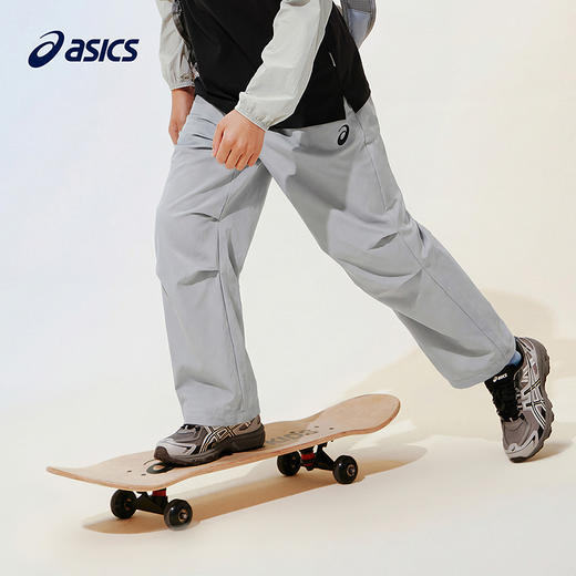 ASICS/亚瑟士儿童26年中性款梭织长裤吸湿速干弹力舒适降落伞裤型 商品图3