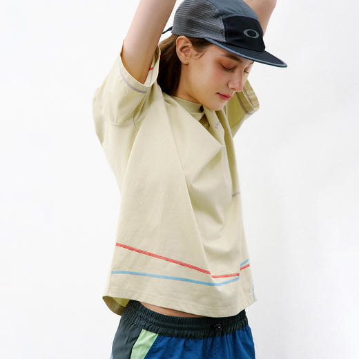 714street户外吸湿速干凉感运动短袖 2026春季潮牌宽松情侣T恤男 商品图2