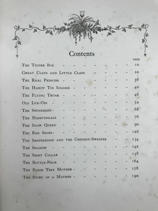 约1920年代 安徒生童话 丹麦怪杰凯·尼尔森12幅彩色手工贴图 精装大16开 商品图5