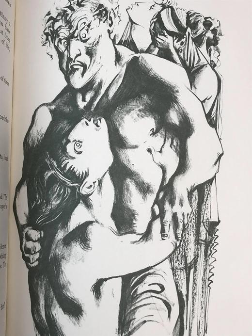 欧里庇得斯的三部悲剧集（《美狄亚》《希波吕托斯》《酒神的伴侣》） 配多幅精美插图 豪华皮装 商品图12