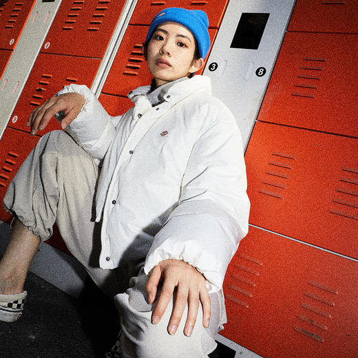 Dickies短款羽绒服男女同款休闲防泼水立领加厚保暖面包服外套DK0A87CA 商品图6