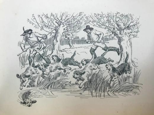 1896年 威廉·萨默维尔《追逐》 休·汤姆森约10余幅精美插图 漆布精装大32开 商品图7