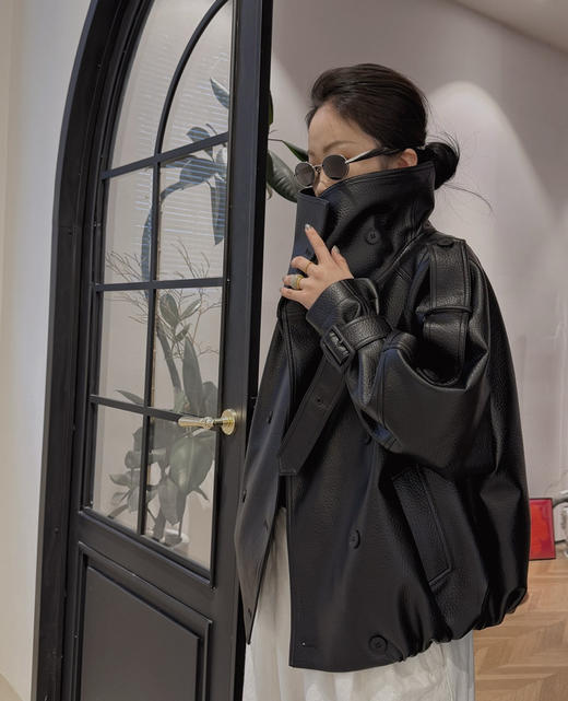 瑞典断货王Acne皮衣外套 商品图2