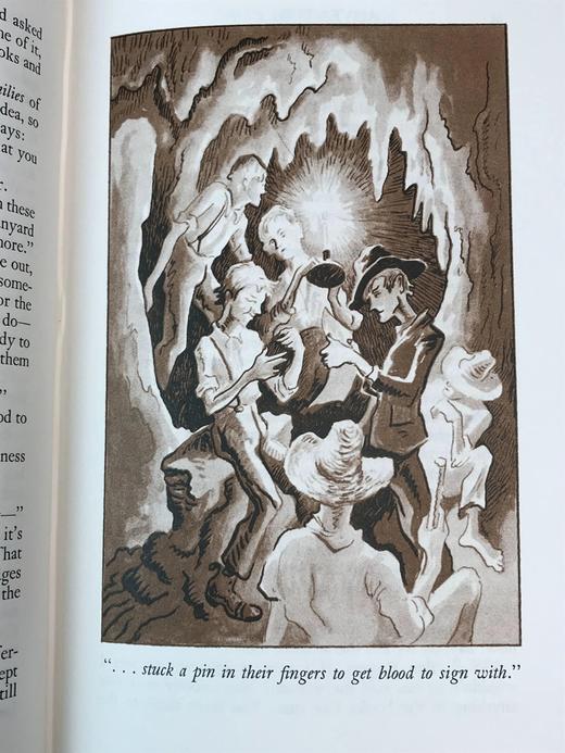 马克・吐温《哈克贝利・费恩历险记》 配多幅精美彩色插图 豪华皮装 商品图7