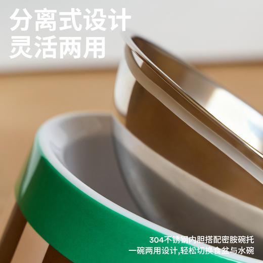 复古条纹宠物金属碗 -B（包邮） 商品图3