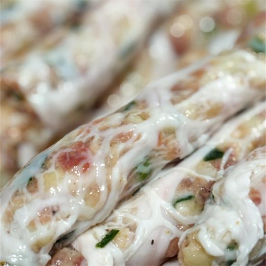 古法手作鸡卷 | 闽南宴席传统功夫菜 薄如蝉翼的新鲜网油 轻裹细嫩腿肉 清甜马蹄 浓郁脂香 商品图7