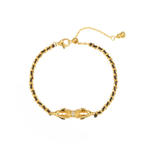 金刚杵手链  银镀金首饰  非质量问题  不退不换 商品图0