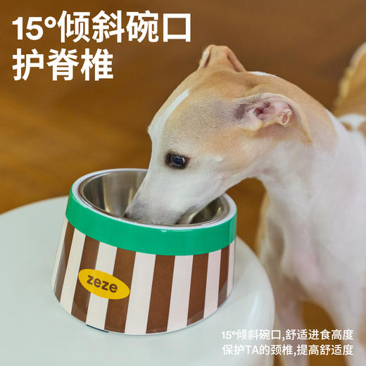 复古条纹宠物金属碗 -B（包邮） 商品图4