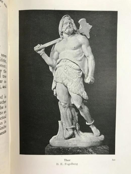 含藏书票！1922年 北欧神话 数十幅插图 漆布精装大32开 商品图13