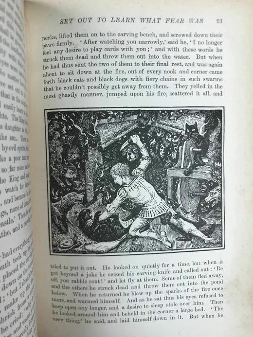1889年 安德鲁·朗格《蓝色童话书》 数十幅精美插图 漆布精装32开 商品图9