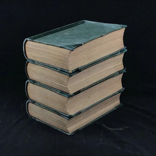 1867-1868年 司各特《威弗利小说集》（全4卷） 真皮精装大32开 商品图1