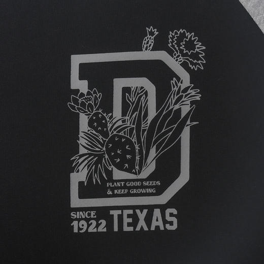 Dickies卫衣 女式印花短款插肩袖毛圈布舒适圆领卫衣 DK0A87CM 商品图3