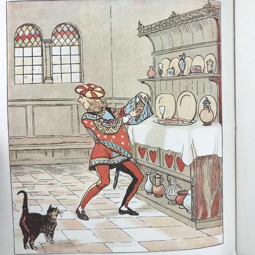 约20世纪早期 凯迪克彩色绘本《红心女王》 平装 商品图10